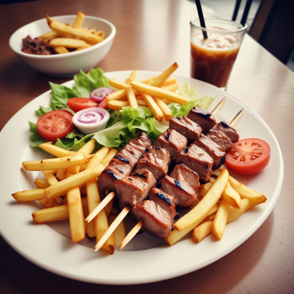 Brochettes de porc (x2)