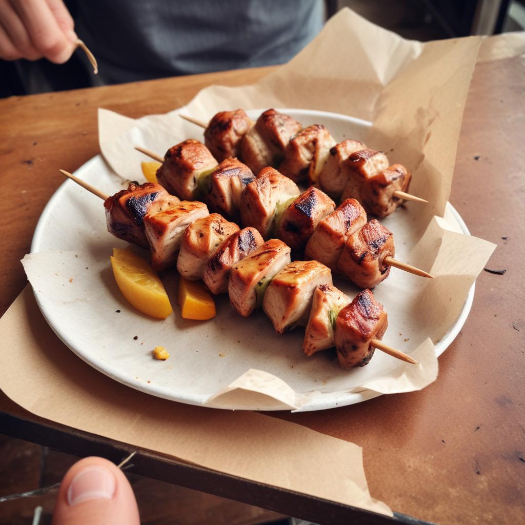 Brochette de dinde